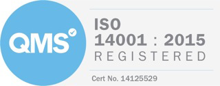 QMS ISO 14001 registered